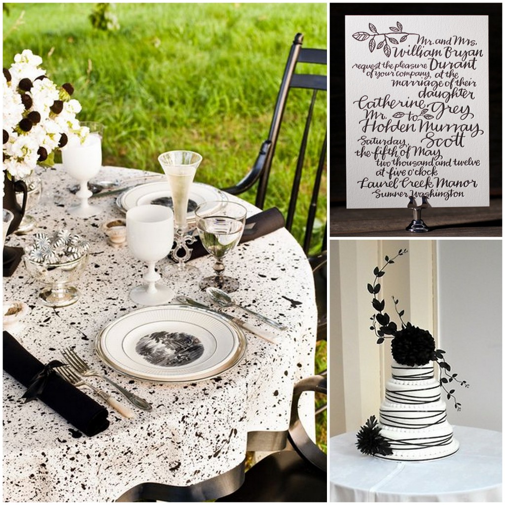 Black-White-Wedding-Invitation