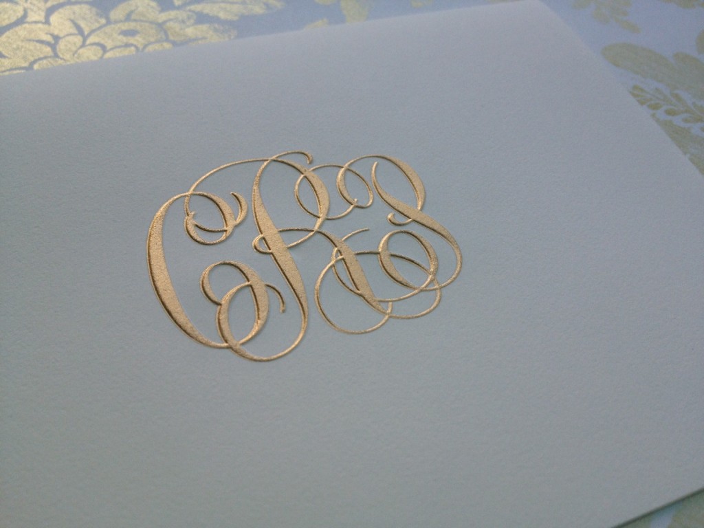 monochromatic monogram