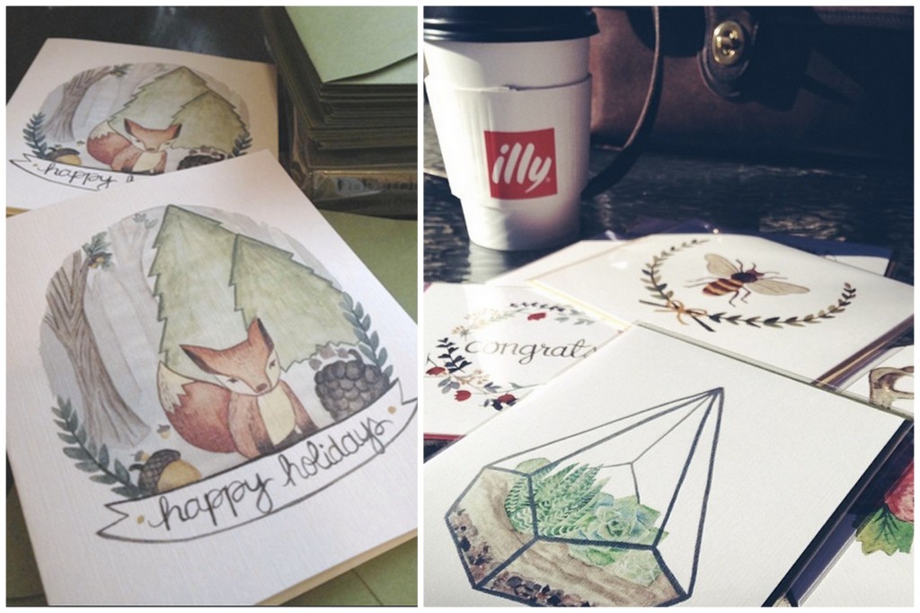 Paper Anchor Co. greeting cards (hello little fox!)