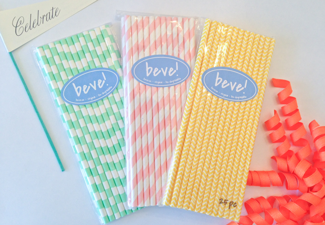 Beve Paper Straws