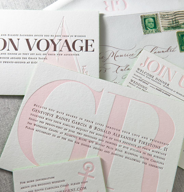 Modern Wedding Invitations