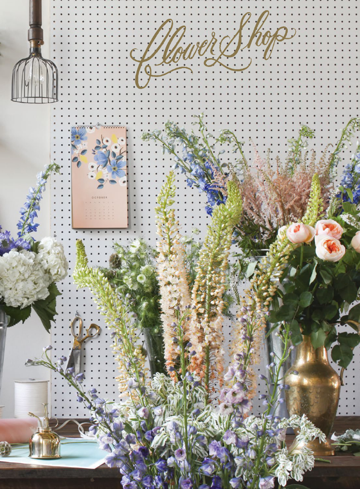 Rifle Paper Co. Les Fleur 2015 Wall Calendar