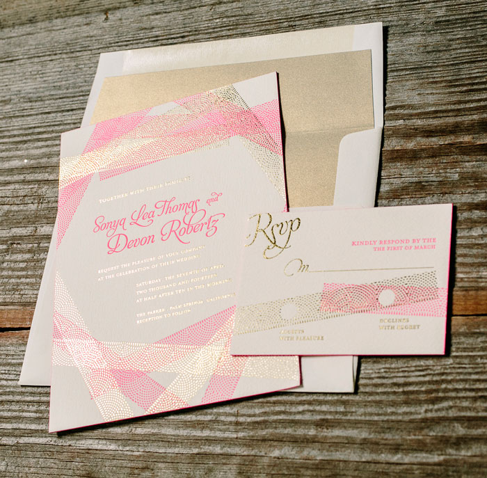New Washi features vibrant pink script, romantic lace patterning, and regal gold text