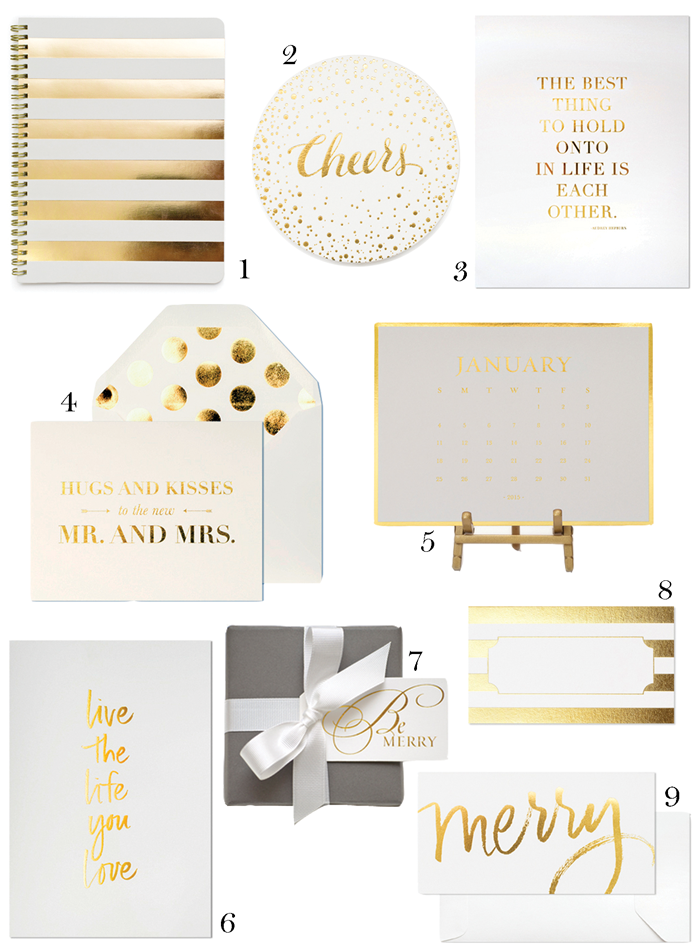 Currently Loving Sugar Paper Gold